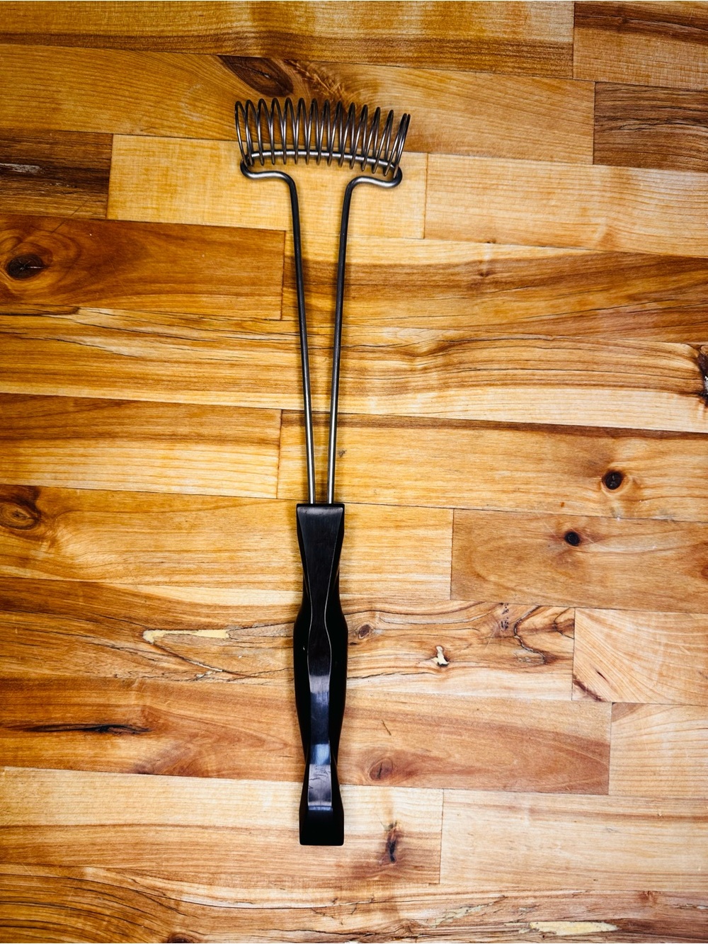 Vintage CUTCO Whisk Mix-Stir Whip Beater 12" Classic Brown Handle USA